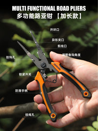 YOWADO Multi-functional Fishing Pliers and Fish Gripper Set for Lure Fishing