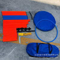 Dog Agility Training Hurdle Set for Outdoor Exercise and Sensitivity Training
