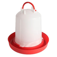 12-Piece Poultry Feeder and Waterer Set with Flip-Top Design for Chickens, Ducks, and Geese