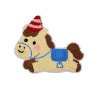 Cartoon Towel Embroidered Sew-On Patches for Down Jackets and Clothing Repair