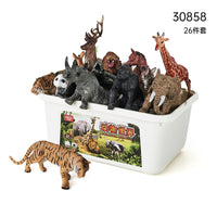 Bainshi Realistic Animal Figures Early Education Toy Set for Kids