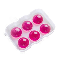 Creative Spherical Ice Cube Mold for Whiskey and Cocktails - Quick Freeze Silicone Ice Ball Maker