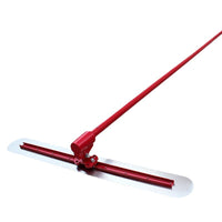 Concrete Finishing Trowel with Extension Rod for Cement Pavement Smoothing and Leveling