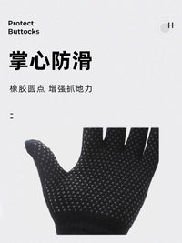 Luoou Figure Skating Gloves with Non-slip Rhinestones, Thickened Warm Ice Dance Gloves for Kids and Adults