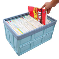 Foldable Car Trunk Organizer Storage Box for Camping and Outdoor Use, 55L