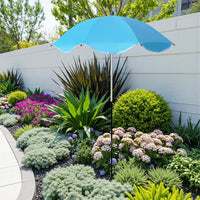 Outdoor Garden Plant Protection Umbrella with Ground Stake, Rainproof and Sunshade