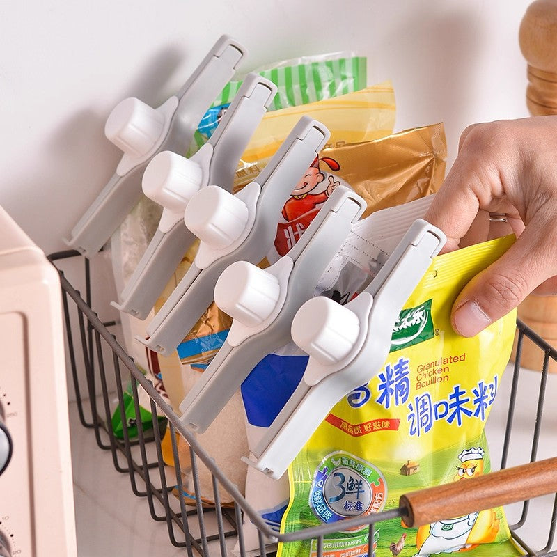 Sealing Pour Spout Clip for Food Bags, Kitchen Seasoning, Snack, Milk Powder, Moisture-proof