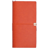 A5 Opera House Ticket Holder Multi-functional PU Leather Document Organizer with Loose-leaf Pages
