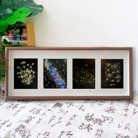 Hollow 3D Shadow Box Frame with Mat Board and Acrylic Front for DIY Crafts and Wall Display