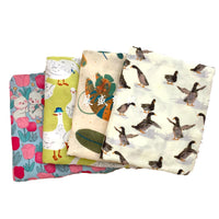 Double-Layer Gauze Bamboo Fiber Digital Print Fabric for Loungewear and Homewear