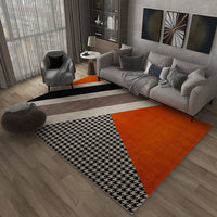 Nordic Style Washable Living Room Rug Modern Minimalist Bedroom Floor Mat