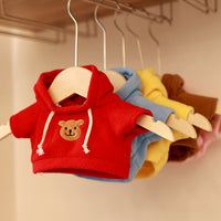 Cotton Doll Clothes Teddy Bear Plush Toy Outfit Sweater Hoodie Scarf for 20-50cm Dolls