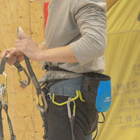 Rock Climbing Chalk Bag with Adjustable Waist Belt for Gymnastics and Weightlifting