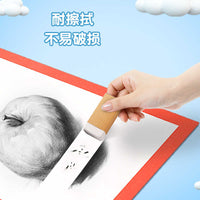 Art Sketchbook Mat Board with Decorative Borders for Artwork Display - 10 Sheets
