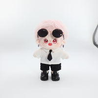 20cm Cotton Doll Sunglasses Trendy Eyewear for Plush Dolls