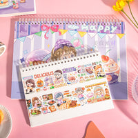 Xinmo A4 Double-Sided Release Paper Notebook for Washi Tape & Sticker Storage