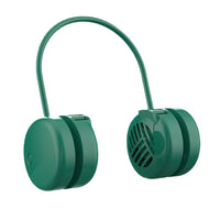 Portable Bladeless Neck Fan, USB Rechargeable, 360-Degree Adjustable, Retractable for Easy Storage