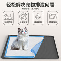 Reusable Waterproof Silicone Pet Training Pad for Dogs and Cats