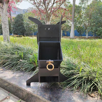 Portable Outdoor Folding Rocket Stove for Camping, Picnics, and Travel