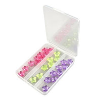 Clear Plastic Storage Box with Adjustable Dividers for Beads, Hardware, Fishing Tackle, Jewelry, Toys