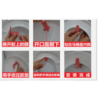 Toilet Seat Cover Anti-Drop Hook, Toilet Seat Fixer Clip to Prevent Falling and Closing, Toilet Seat Stabilizer Accessories