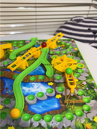 Kids' Educational 3D Snakes and Ladders Flying Chess Board Game for Family Fun and Cognitive Development