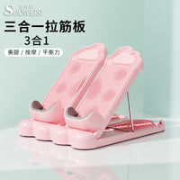 Adjustable Slant Board Calf Stretcher for Leg Exercise and Physical Therapy