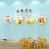 Kindergarten Farm Culture Theme Wall Decor KT Foam Board for Planting Area