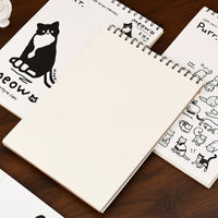 Isabelle's Meow Sketchbook A4 Portable Art Drawing Book