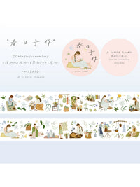 Spring Handmade Collection Washi Tape & Matte PET Tape for Journaling and Crafts