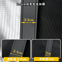 Octagonal Silver-Coated Outdoor Camping Tarp Sunshade Rainproof Shelter for Family Gatherings