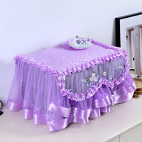 Microwave Oven Dust Cover with Cotton Lining, Oil-Proof and Smoke-Proof