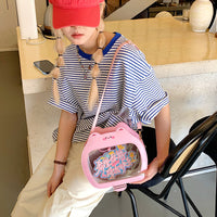 Cute Transparent Shoulder Bag Sweet Handbag Crossbody Anime Ita Bag for Women