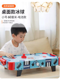Crown Tabletop Air Hockey Game for Kids and Family, Interactive Parent-Child Toy, Birthday Gift for Boys and Girls 3-14