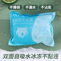 Self-Absorbing Reusable Ice Pack for Food and Beverage Transport