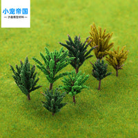 Miniature Model Trees for Dioramas and Architectural Layouts, Plastic Landscape Scenery Trees