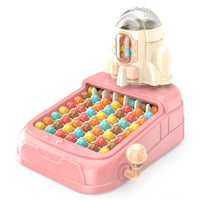 Rocket Rainbow Ball Maze Puzzle Game for Kids, Educational Logic Board Game Toy