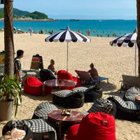 Outdoor Waterproof Bean Bag Lounge Chair for Patio Garden Beach