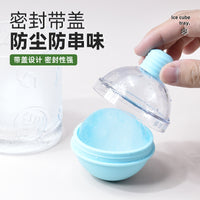 Silicone Light Bulb Ice Cube Mold for Whiskey and Cocktails, DIY Creative Ice Ball Maker