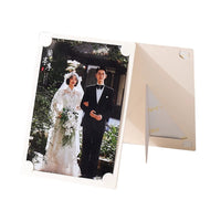 DIY Cardboard Photo Frame with Stand, Hand-Painted Artwork Display Paper Frame, Simple Picture Frame for Painting Mounting