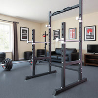 Professional Squat Rack Barbell Bench Press Weightlifting Half Rack Home Gym Equipment
