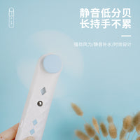 2022 New USB Handheld Mini Fan, Rechargeable Portable Quiet Personal Fan with Strong Airflow for Students