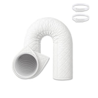 Portable AC Hose Insulation Sleeve for 5-5.9 Inch Exhaust Vent Hoses with Straps