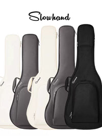 Slowbag Thickened Waterproof Shockproof Acoustic Electric Guitar Bass Ukulele Gig Bag