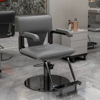 Modern Hydraulic Swivel Reclining Barber Chair for Salon and Spa