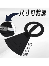Silicone Drum Mute Pads for 5-Piece Drum Kit and Cymbals, Rubber Sound Dampening Pads for Jazz Drums