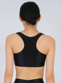 High Elastic Silky Sheer Running Vest Breathable Fitness Crop Top for Men and Women
