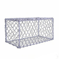 PVC Coated Gabion Basket for River Flood Control and Slope Protection