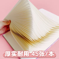 A4 Spiral Sketchbook for Art Students, Thickened Cute Drawing Pad