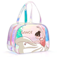 Kids Dance Bag Portable Ballet Practice Clothes Storage Handbag